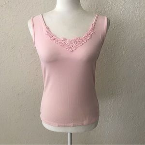 Linda Leal Medium Beautiful Light Pink Top